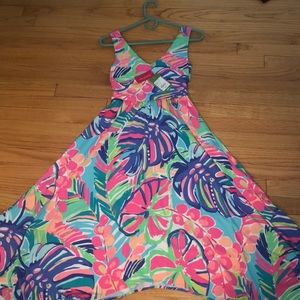 Lilly Pulitzer Sloane Maxi- Exotic Garden pattern